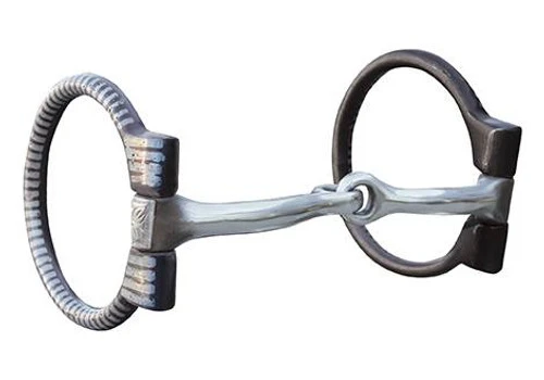 Bob Avila D Ring Snaffle With Silver