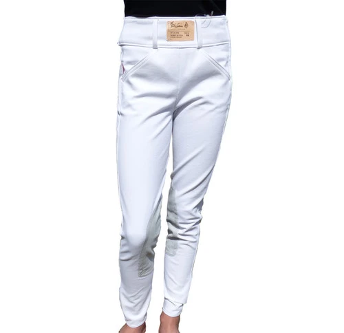 Girls Tailored Sportsman Trophy Hunter Breeches Side Zip - Image 3