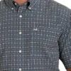 Men's Cinch ArenaFlex Navy Print Shirt