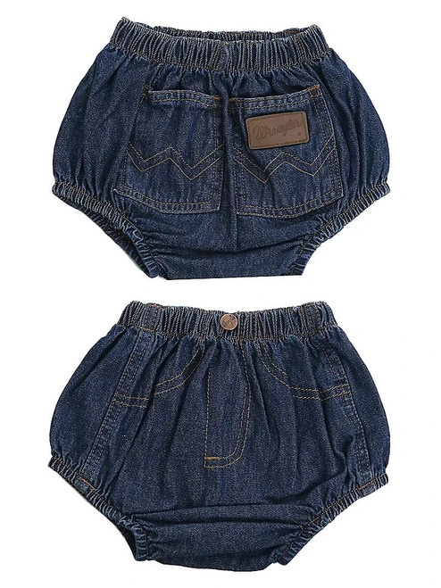 Baby Wrangler Denim Diaper Cover