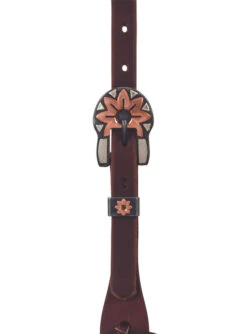 Weaver Leather Weaver Copper Flower Brow Headstall