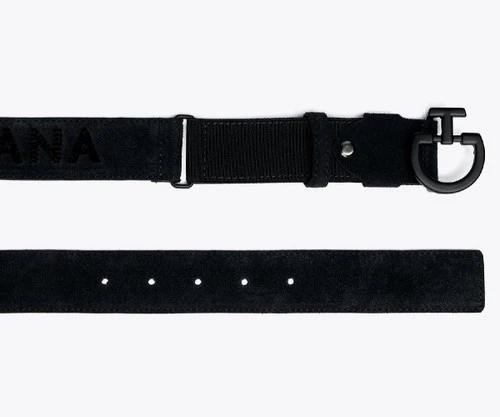 Cavalleria Toscana Logo Chamois Belt - Image 3
