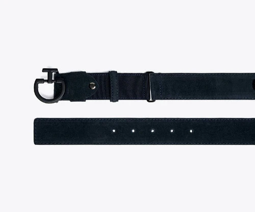 Cavalleria Toscana Logo Chamois Belt - Image 2