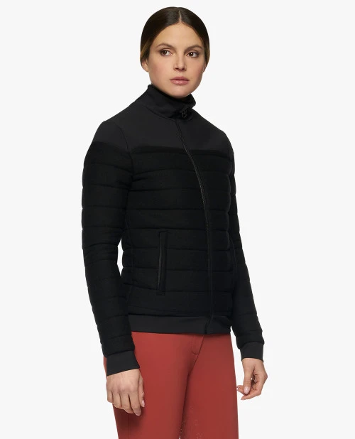 Cavalleria Toscana Wool Quilt And Jersey Jacket - Image 2