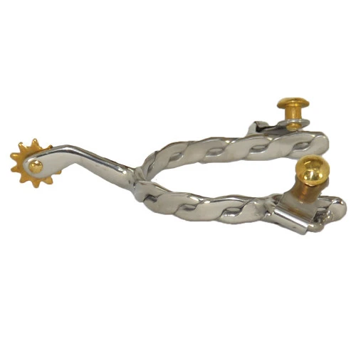 Diamond R Twisted Spur For Ladies, Men, Youth - Image 2