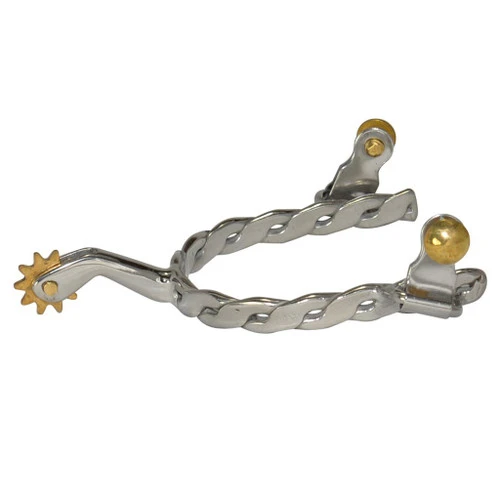Diamond R Twisted Spur For Ladies, Men, Youth