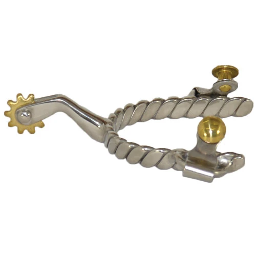 Diamond R Twisted Spur For Ladies, Men, Youth - Image 3