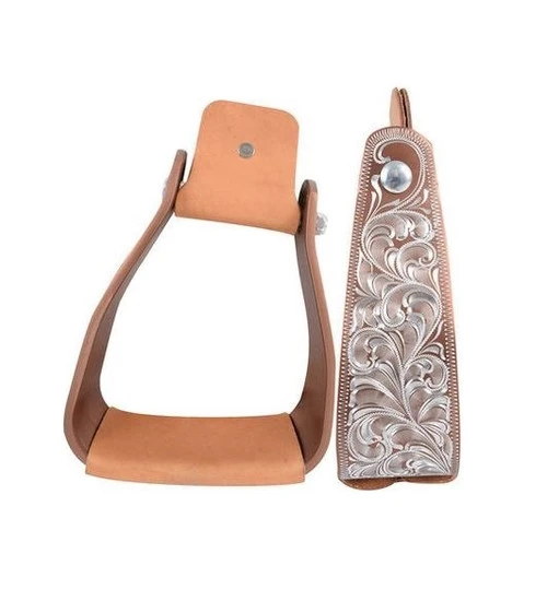 Cashel Engraved Slanted Stirrups - Image 2