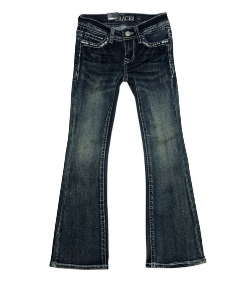 Girls Grace In LA Paisley Horse Pocket Jean