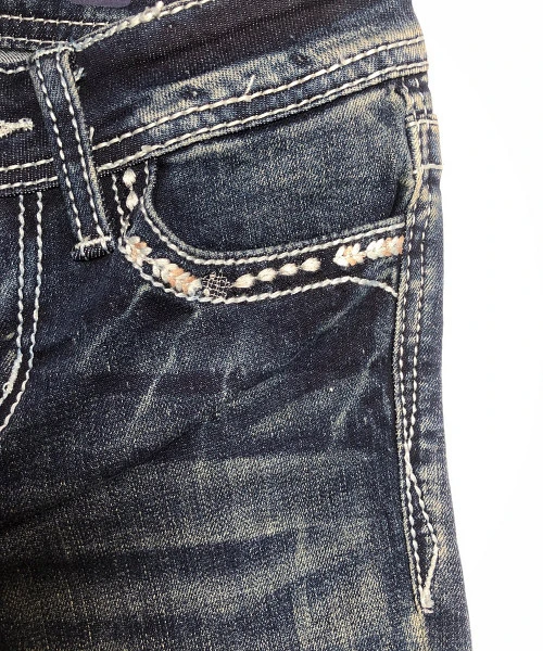 Girls Grace In LA Paisley Horse Pocket Jean - Image 2