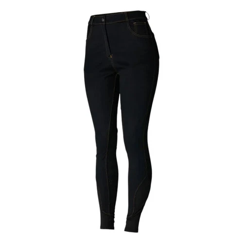 Horze Jessie Denim Full Grip Breeches - Image 2