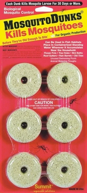 Summit Non-Toxic Mosquito Dunks - 6 Pk