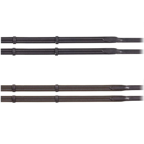 Camelot Rubberized Reins With Stops