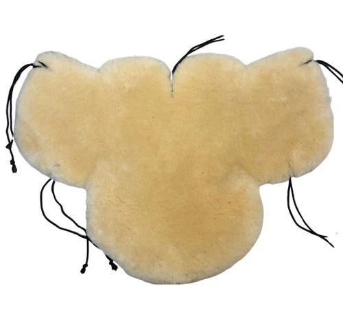 Fleeceworks Sheepskin Western Seat Saver Deluxe + Cantle - Image 2